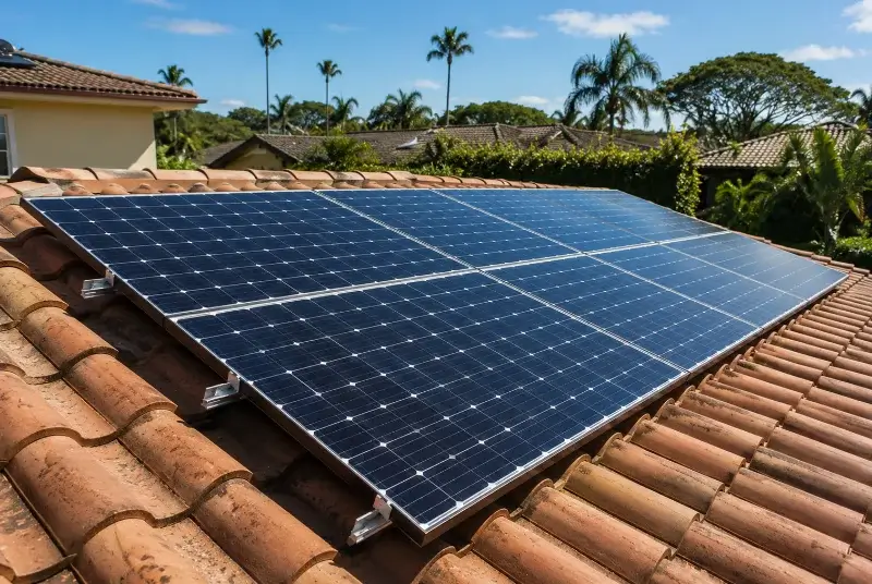 Installation de panneaux solaires à Erbray